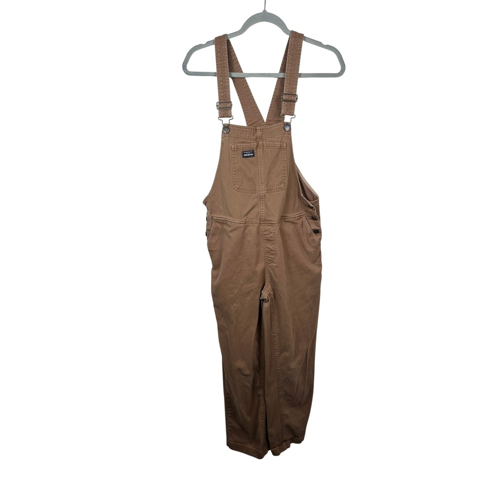 Wildfang Essential Coverall Overalls Women Small Brown Excellent Workwear WL5400